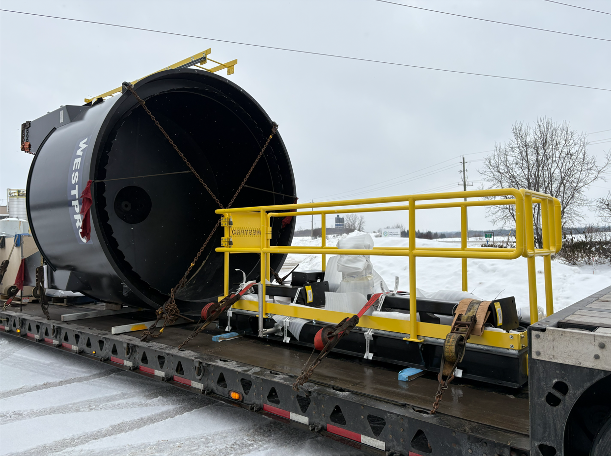 Westpro's Custom Thickener shipped to Texas
