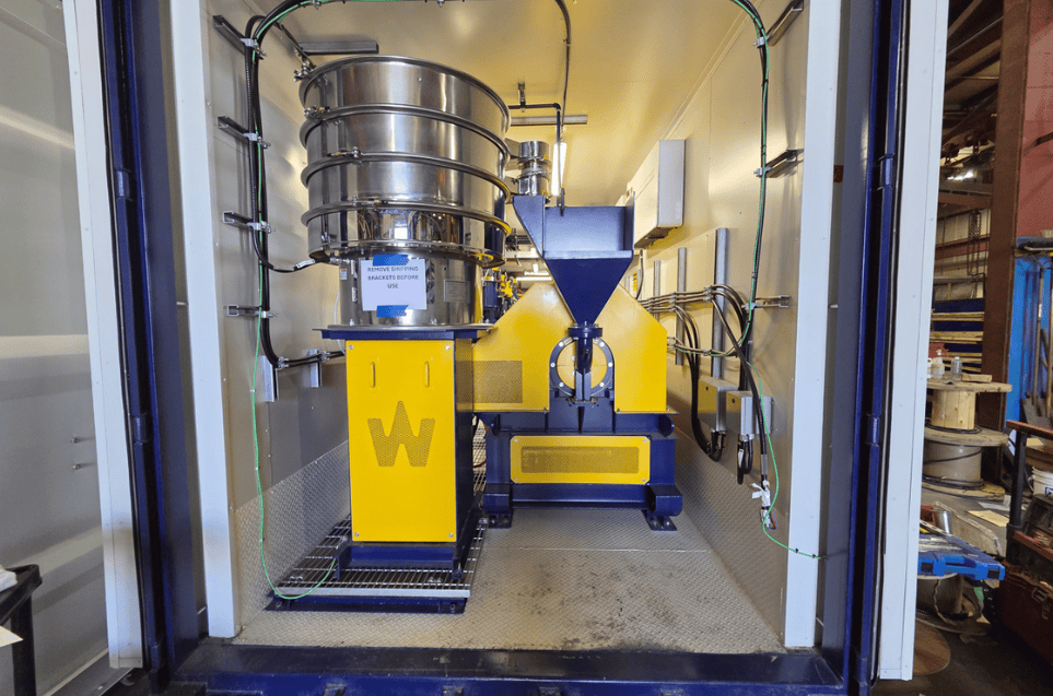 Grinding System in Pilot Plant