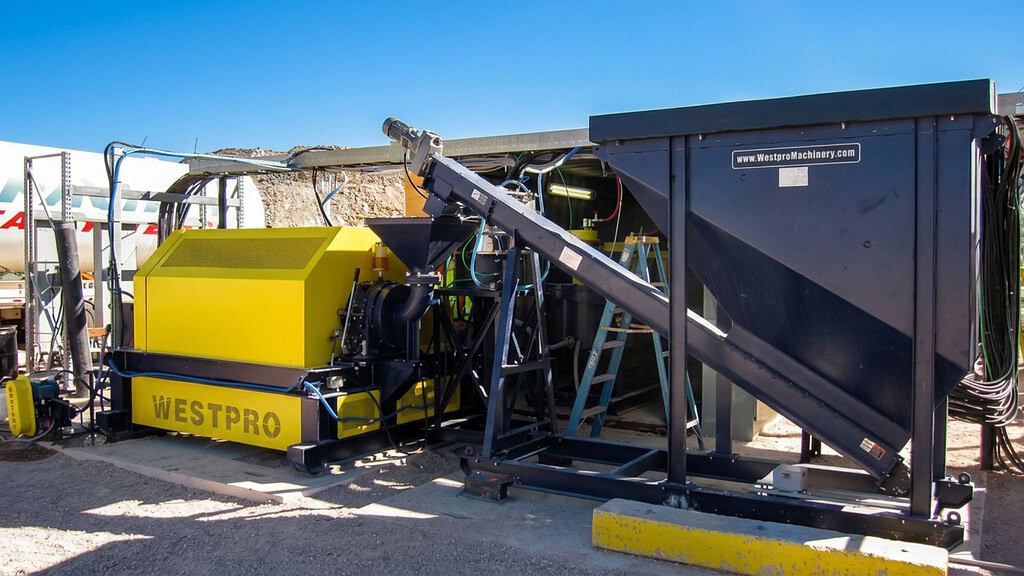 Hopper Feeder and Ball Mill in Westpro Pilot Plants